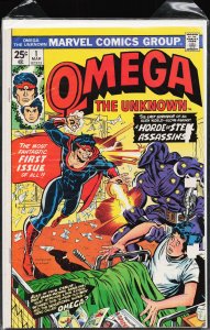 Omega the Unknown #1 (1976) Omega the Unknown [Key Issue]