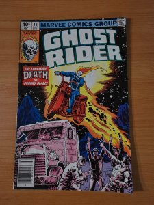Ghost Rider #42 Newsstand Variant ~ FINE FN ~ 1980 Marvel Comics