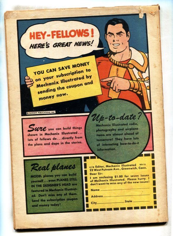 Captain Marvel Adventures #62 - 1946 Golden-Age comic book-