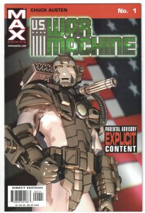 U.S. War Machine #1, 2, 3, 4, 5, 6, 7, 8, 9, 10, 11, 12 (2002) Complete set!