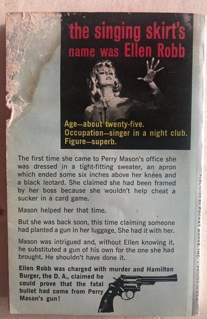 Perry Mason the Case of the singing skirt-1962 pocket book