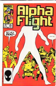 Alpha Flight #25 (1985) Alpha Flight