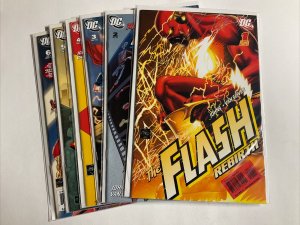 Flash Rebirth 1 2 3 4 5 6 Lot Run Set Near Mint Nm Dc Comics 