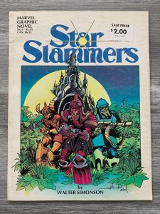 1983 STAR SLAMMERS Walt Simonson SC VG+ 4.5 Marvel Graphic Novel #6 2nd Printing