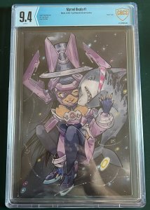 Marvel Rivals #1 2025 Peach Momoko 1:100 Variant Graded 9.4 CBCS GB02