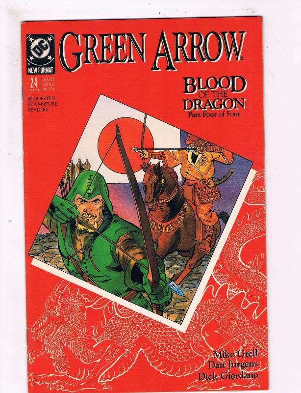 Green Arrow # 24 VF/NM DC Comic Books Blood Of The Dragon Pt.4 Shado HIT TV! SW8