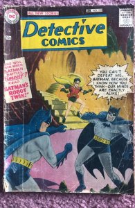 Detective Comics #239 (1957)reader, creased cover,Robot Twin!