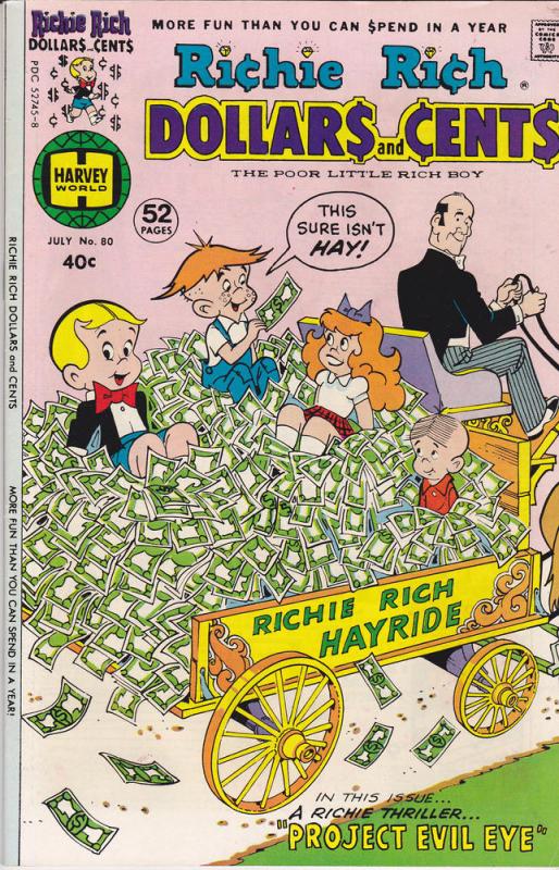 Richie Rich Dollars and Cents #80