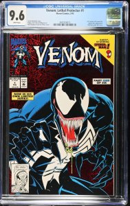 VENOM LETHAL PROTECTOR #1 CGC 9.6 NM+