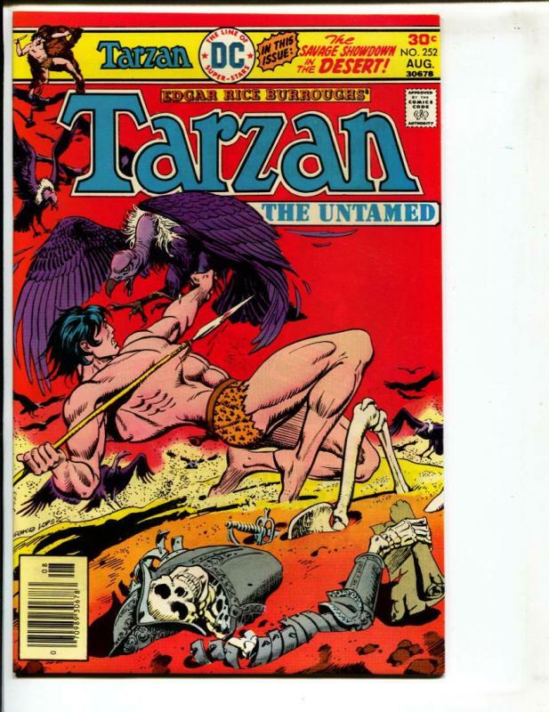 Tarzan-#252-1976-DC-BRONZE-AGE-Joe Kubert-NM-