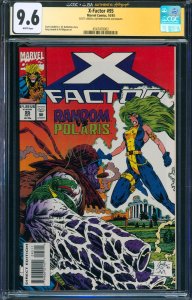X-Factor #95 (Marvel, 1993) CGC 9.6 JSA Authenticated Signature