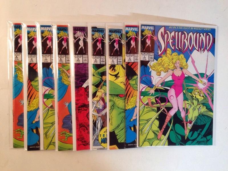 Spellbound 1-6 Complete Near Mint Lot Set Run Doubles # 1 2 6