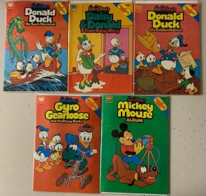 Whitman Disney Dynabrite comics lot 5 diff avg 4.0-6.0 (1973-78)