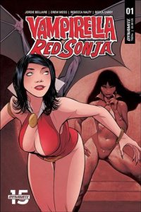 Vampirella / Red Sonja 1-E Drew Moss Cover VF/NM