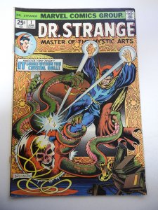 Doctor Strange #1 (1974) FR/GD Condition missing MVS