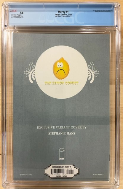 Mercy #1 Cover J (2020) CGC 9.8