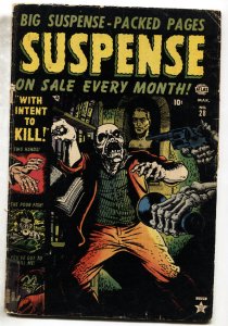 SUSPENSE #28-1953-PRE CODE HORROR-Golden-Age comic book