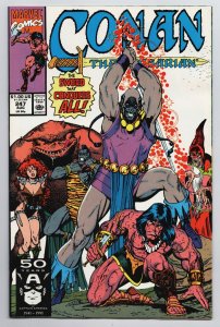 Conan The Barbarian #247 | Red Sonja | Art Adams Cvr (Marvel, 1991) VF