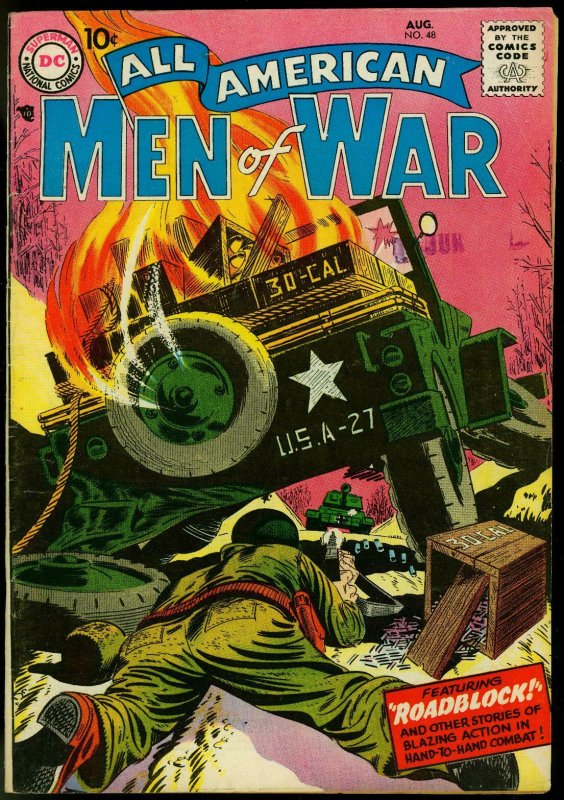 All American Men of War #48 1957- Joe Kubert- Mort Drucker FN+