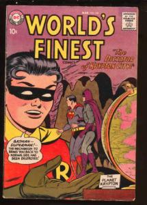 World's Finest Comics #100, VG (Actual scan)