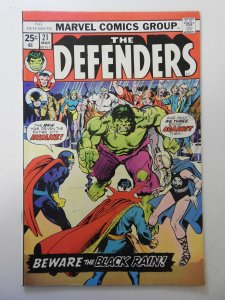 The Defenders #21 (1975) FN+ Condition!