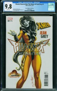 Phoenix Resurrection: The Return of Jean Grey #1 (CGC 9.8) J Scott Campbell