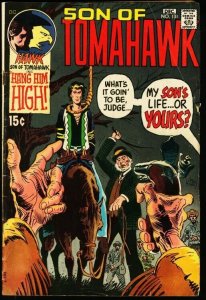 TOMAHAWK #131-FRANK FRAZETTA ART-J KUBERT HANGING COVER VG