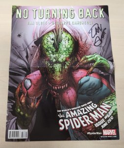 Amazing Spider-Man #688 Double-Sided Poster - Signed by Dan Slott (7.5) 2012