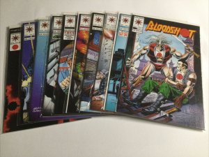 Bloodshot 11 12 13 14 15 16 17 18 19 20 Lot run Set Near Mint Valiant