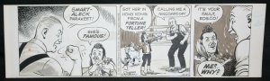 Buz Sawyer Daily Strip - 10/25/1982 Signed art by John Celardo 
