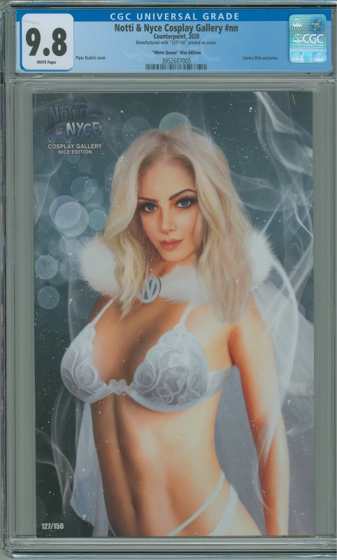 Notti & Nyce Cosplay Gallery #nn CGC 9.8! White Queen Nice Edition!