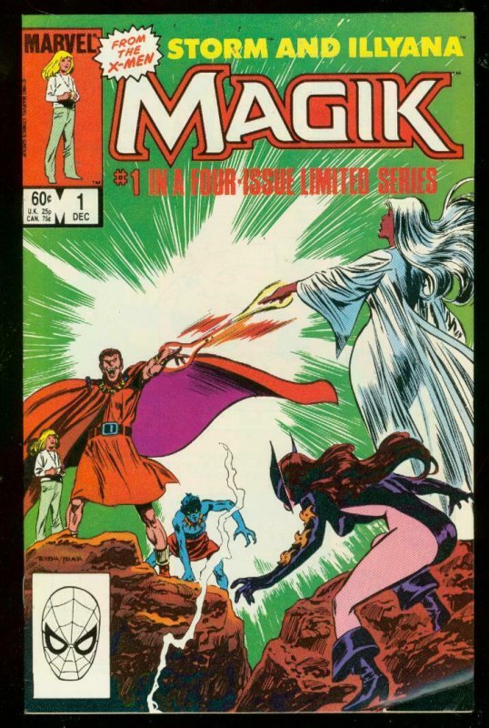 MAGIK #1 1983-STORM & ILLYANA-XMEN-MARVEL COMICS-DIRECT VF/NM
