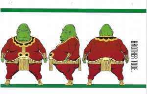 Official Handbook of the Marvel Universe Sheet- Brother Tode