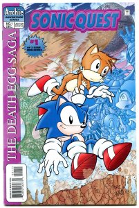 Sonic Quest The Death Egg Saga #1  1996 - Archie  -VF/NM - Comic Book