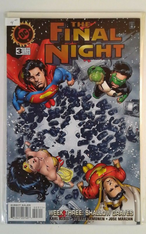 Final Night #3 1996 DC NM Comic Book Superman Wonder Woman Green Lantern Shazam