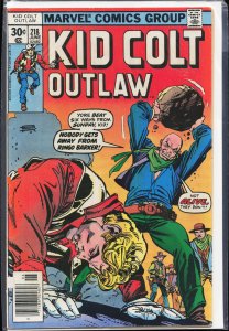 Kid Colt Outlaw #218 (1977) Kid Colt