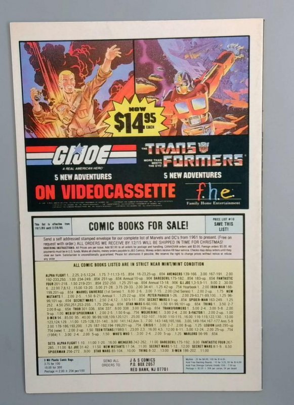 Uncanny X-Men #202, NM- Newsstand Marvel Comics, 1986 JR1