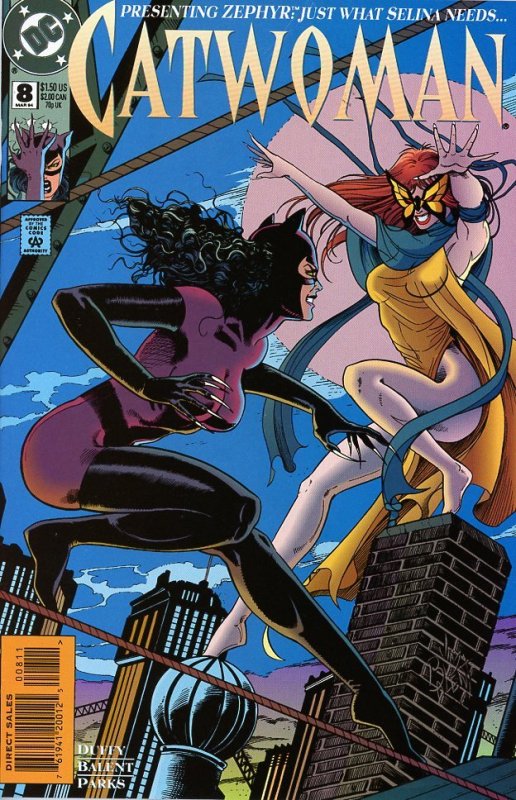 Catwoman 8  1993  9.0 (our highest grade)  Jim Balent Art!