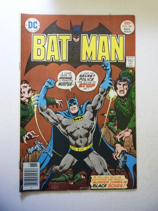 Batman #281 (1976) FN Condition