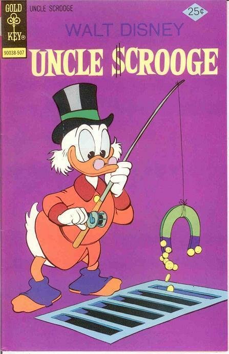 UNCLE SCROOGE 120 VF-NM  July 1975 COMICS BOOK