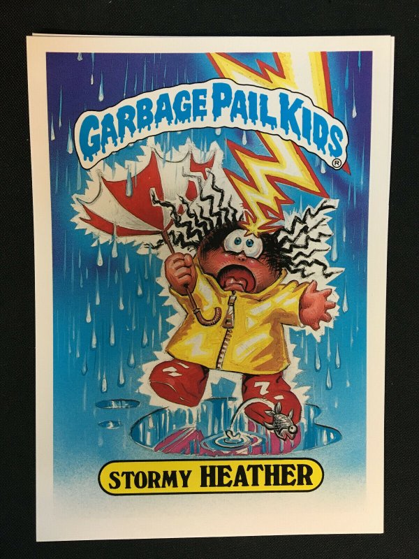 GARBAGE PAIL KIDS 3 GIANT STICKERS IN ORIGINAL PACKAGE 1ST SERIES KIDS