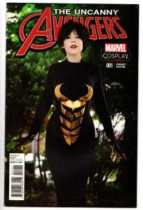 Uncanny Avengers #1 1:15 Wasp Cosplay Variant (Marvel, 2015) NM