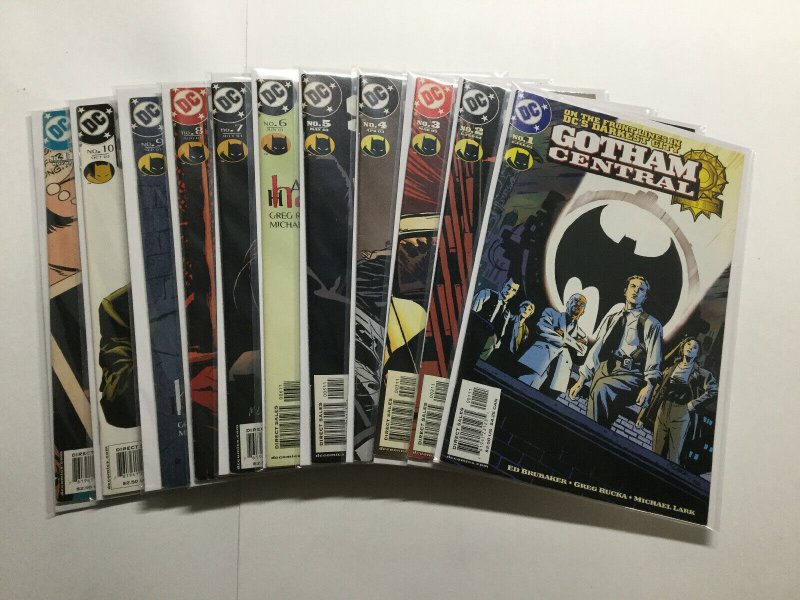 Gotham Central 1-11 1 2 3 4 5 6 7 8 9 10 11 Near Mint Nm Dc Comics