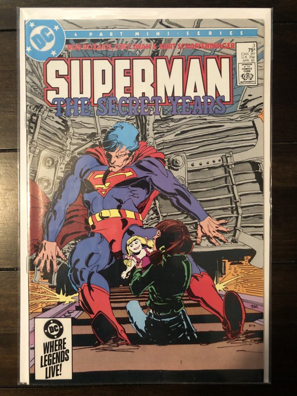 Superman:The Secret Years #1&3