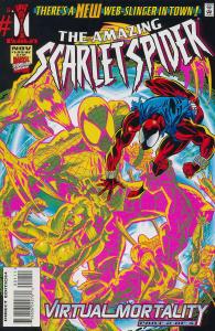 Amazing Scarlet Spider, The #1 VF/NM ; Marvel | Virtual Mortality 2