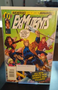 Ex-Mutants #1 Newsstand Edition (1992)
