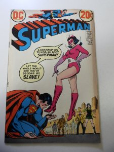 Superman #261 (1973) VG+ Condition