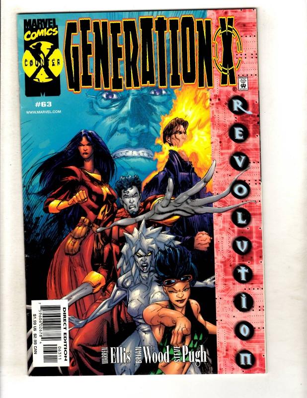 12 Generation X Marvel Comic Books # 30 31 32 33 34 35 37 53 54 55 63 64 MF11