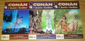 Conan and the Jewels of Gwahlur #1-3 VF/NM complete series - peter craig russell