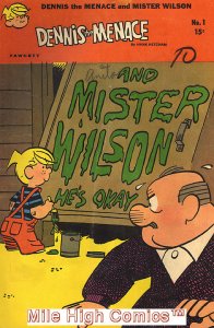 DENNIS THE MENACE AND MISTER WILSON (1969 Series) #1 Good Comics Book